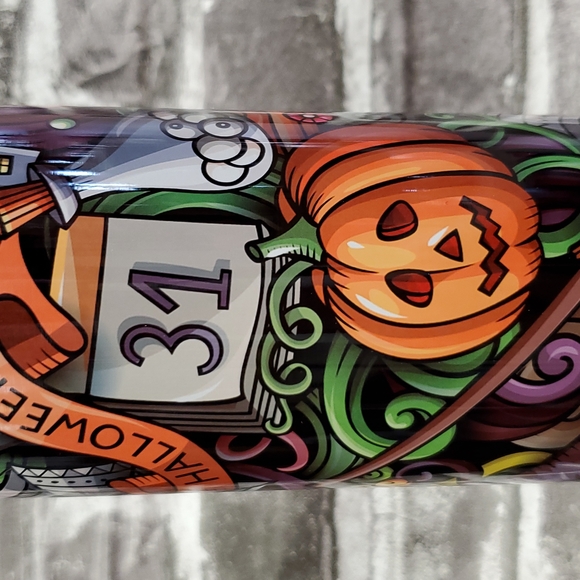 Halloween Favorite Things Stainless Steel Tumbler 20oz Sublimated RTS - Picture 5 of 7